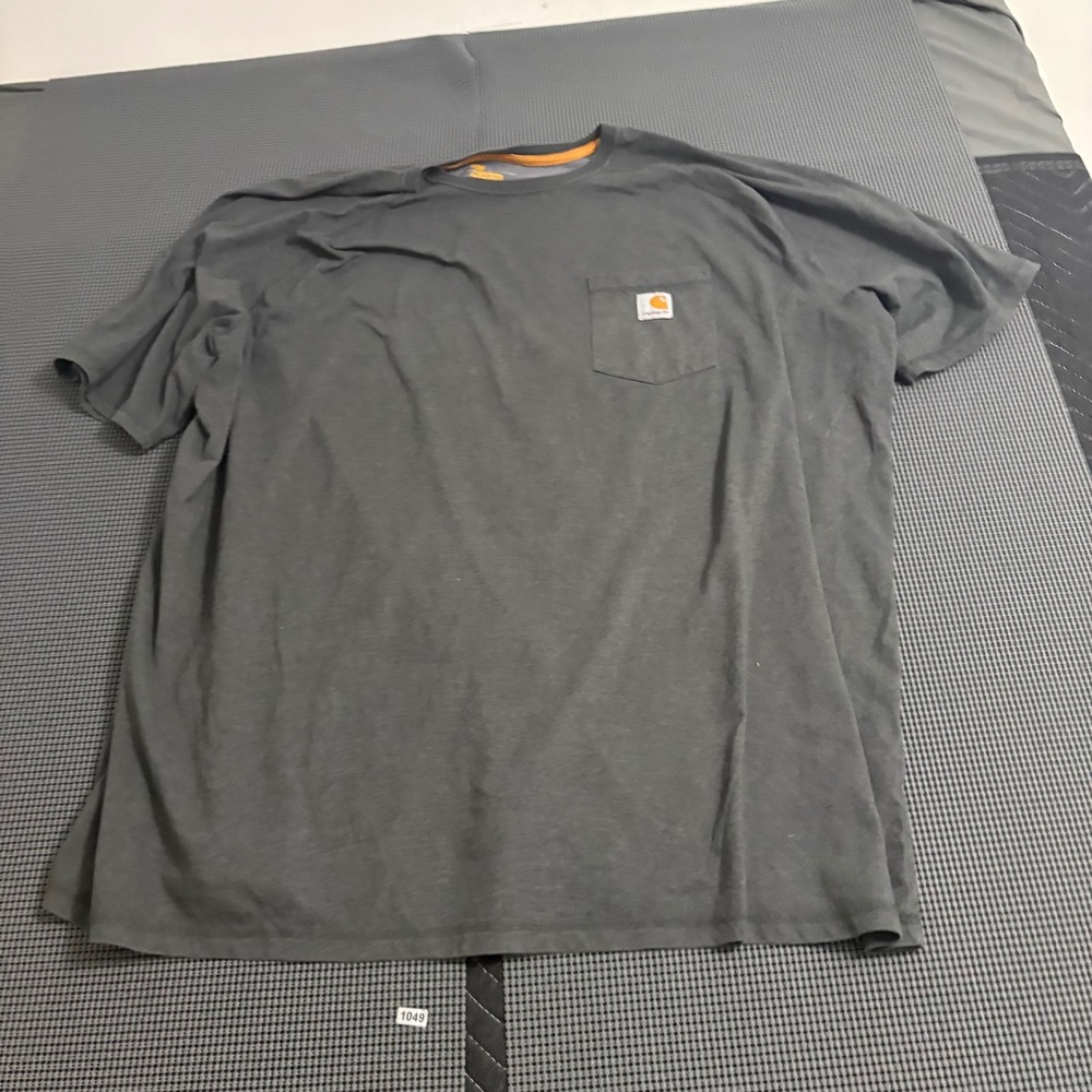Carhartt Mens 4XL Relaxed Fit Short‎ Sleeve Pocket T-Shirt Gray Charcoal Heather